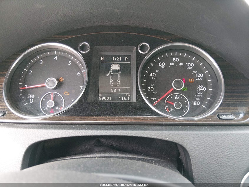 2014 Volkswagen Cc 2.0T Executive VIN: WVWRP7AN9EE511321 Lot: 44827597