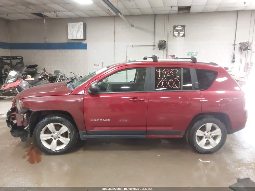 2016 Jeep Compass Sport VIN: 1C4NJDBB9GD509676 Lot: 44827600