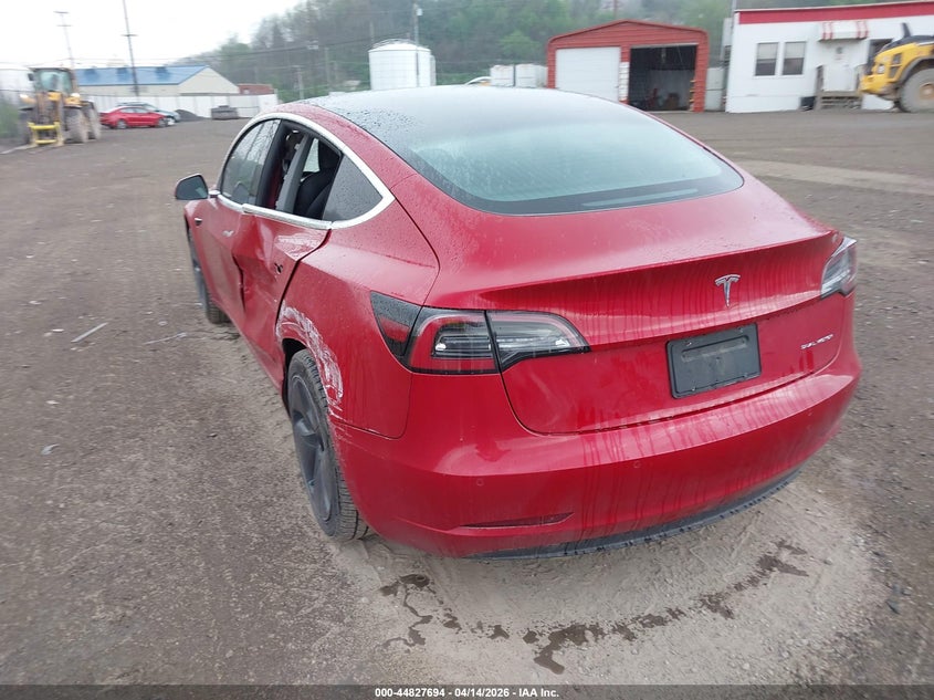 2019 Tesla Model 3 Long Range performance Red Lot 111044827694 Vin 5YJ3E1EB5KF432831