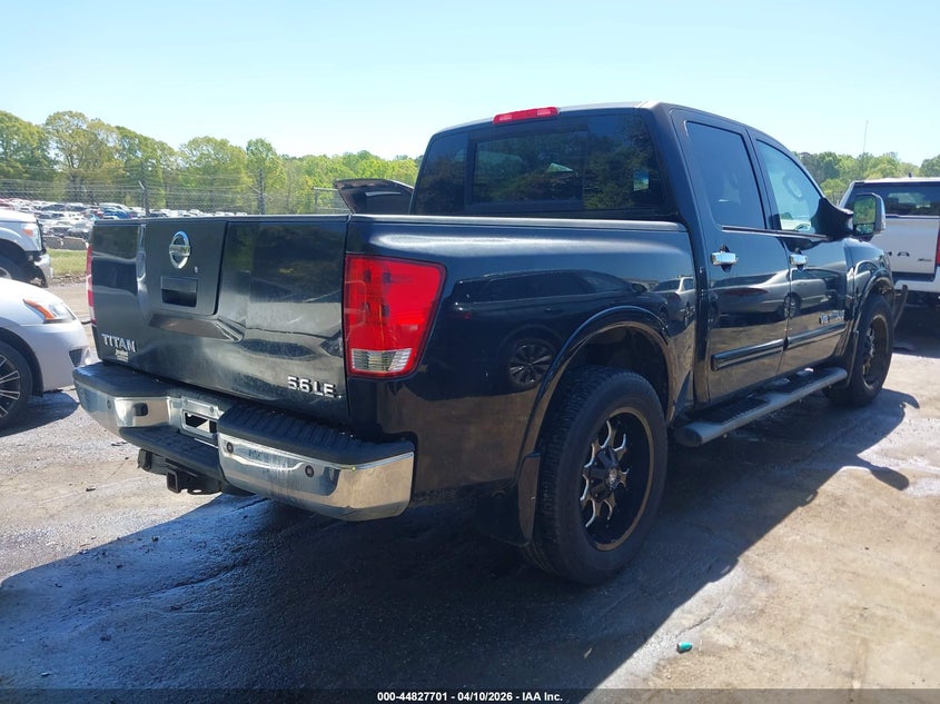 2008 Nissan Titan Le VIN: 1N6AA07D48N305202 Lot: 44827701