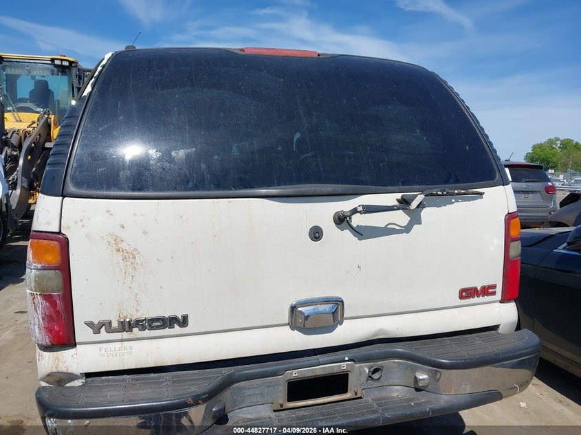 2001 GMC Yukon Slt VIN: 1GKEK13T41J247789 Lot: 44827717
