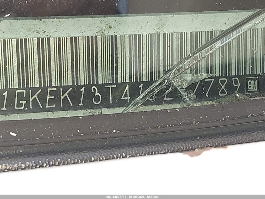 2001 GMC Yukon Slt VIN: 1GKEK13T41J247789 Lot: 44827717