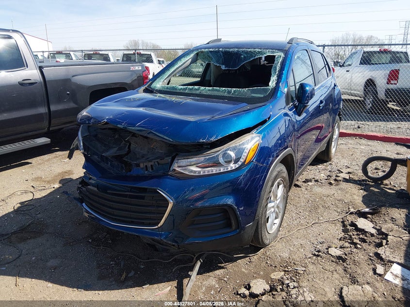 2019 Chevrolet Trax 1.4 Lt blue Lot 111044827801 Vin 3GNCJLSB4KL290668