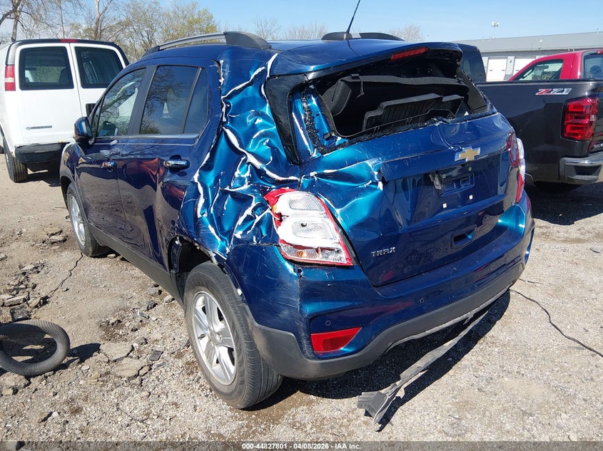 2019 Chevrolet Trax 1.4 Lt blue Lot 111044827801 Vin 3GNCJLSB4KL290668
