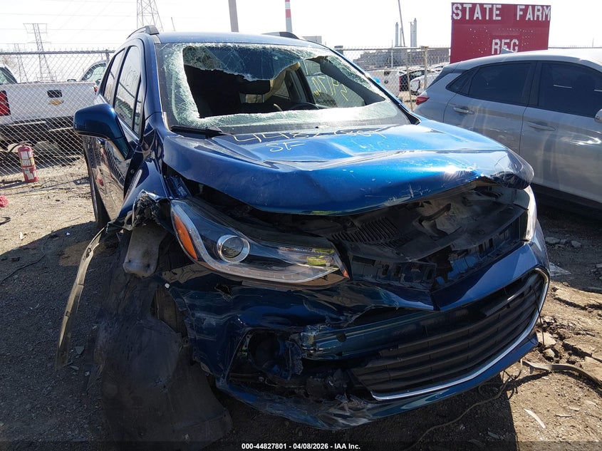 2019 Chevrolet Trax 1.4 Lt blue Lot 111044827801 Vin 3GNCJLSB4KL290668