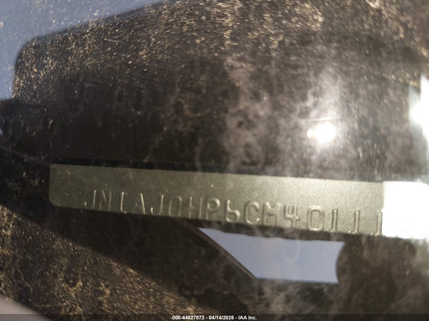 2012 Infiniti Ex35 Journey VIN: JN1AJ0HP6CM401118 Lot: 44827872