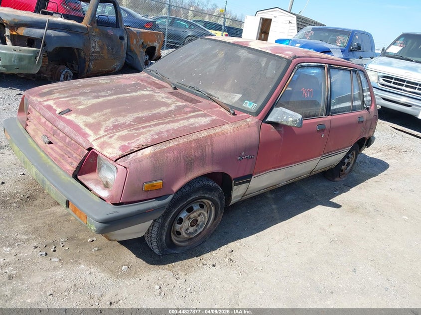 1986 Chevrolet Geo Sprint Plus