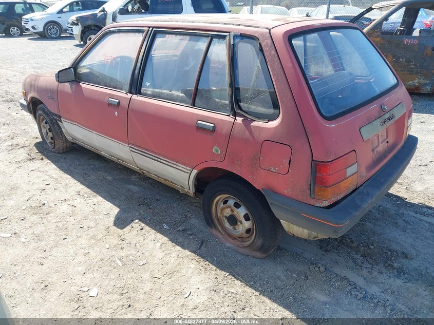 1986 Chevrolet Geo Sprint Plus