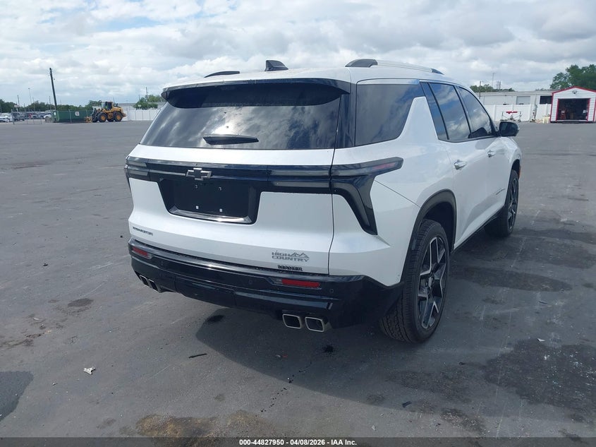 2025 Chevrolet Traverse Fwd High Country