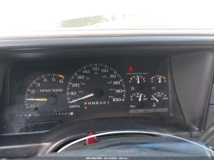 1996 Chevrolet Suburban C1500 VIN: 3GNEC16R6TG169844 Lot: 44827964