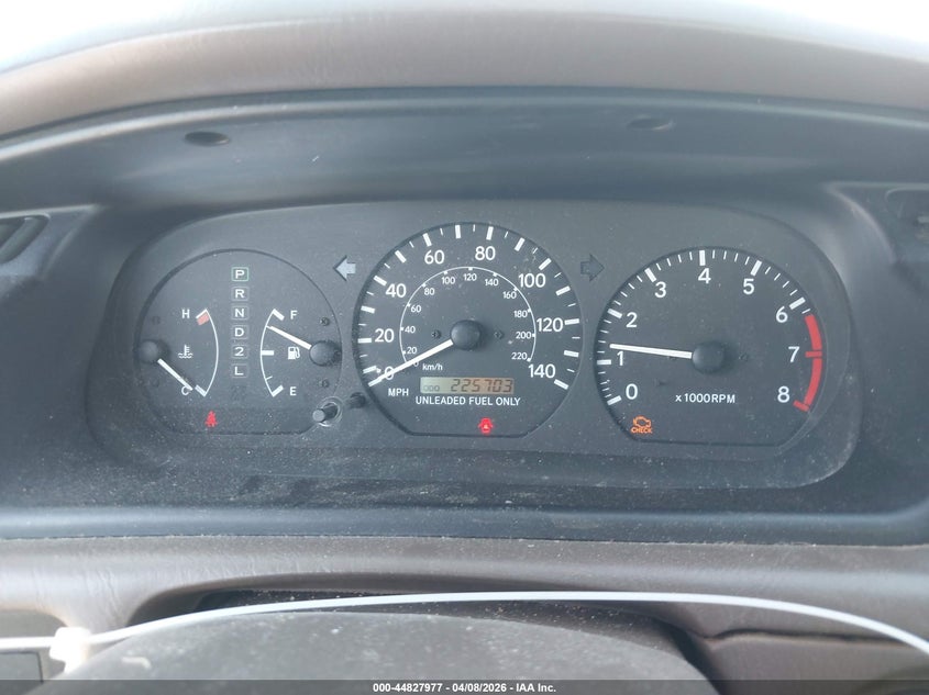 1999 Toyota Camry Le VIN: 4T1BG22K4XU520893 Lot: 44827977