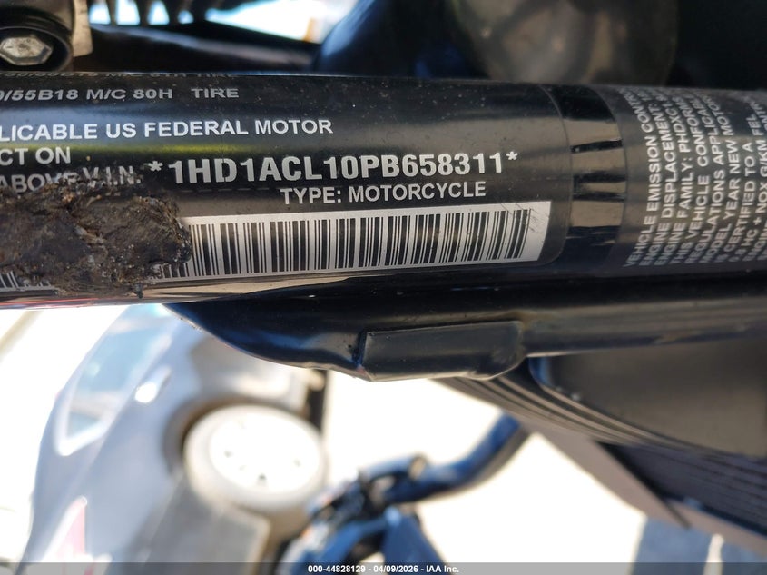 2023 Harley-Davidson Fltrxst VIN: 1HD1ACL10PB658311 Lot: 44828129
