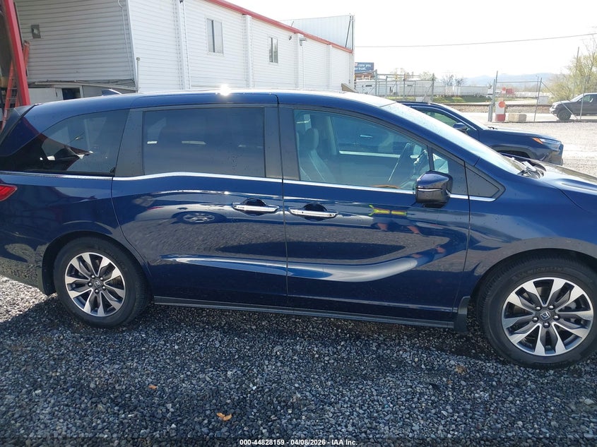2022 Honda Odyssey Ex-L VIN: 5FNRL6H7XNB013799 Lot: 44828159