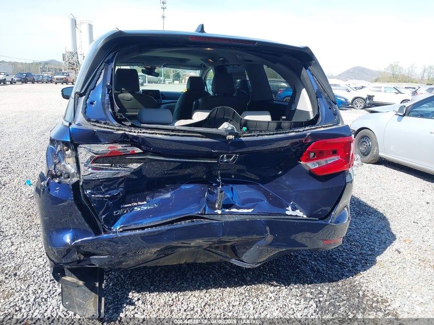 2022 Honda Odyssey Ex-L VIN: 5FNRL6H7XNB013799 Lot: 44828159