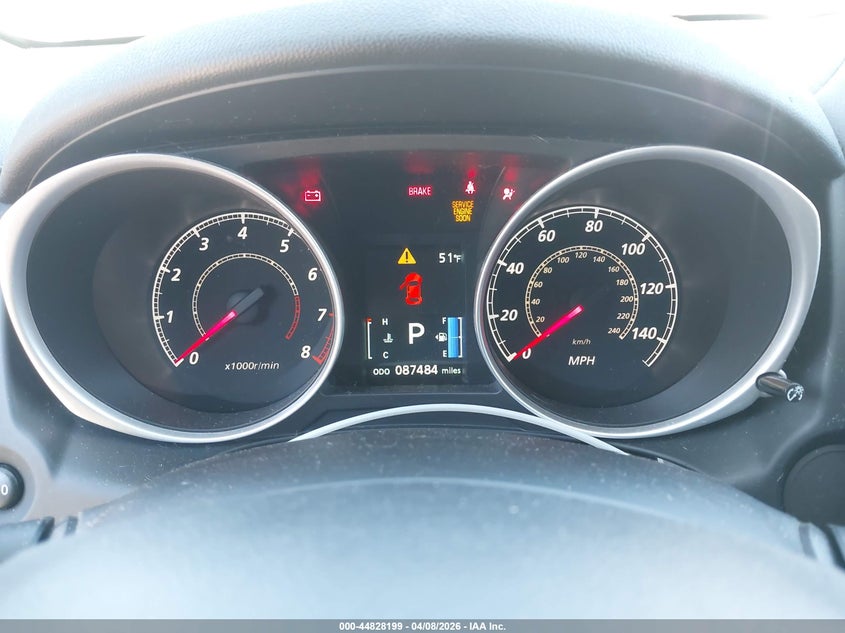 2014 Mitsubishi Outlander Sport Es VIN: 4A4AP3AU4EE031886 Lot: 44828199