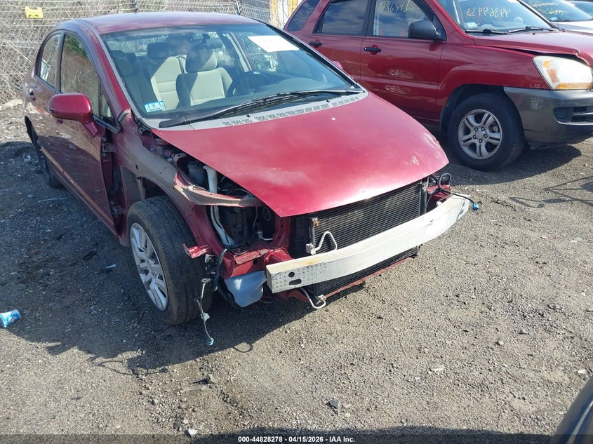 2009 Honda Civic Lx VIN: 2HGFA16529H342317 Lot: 44828278