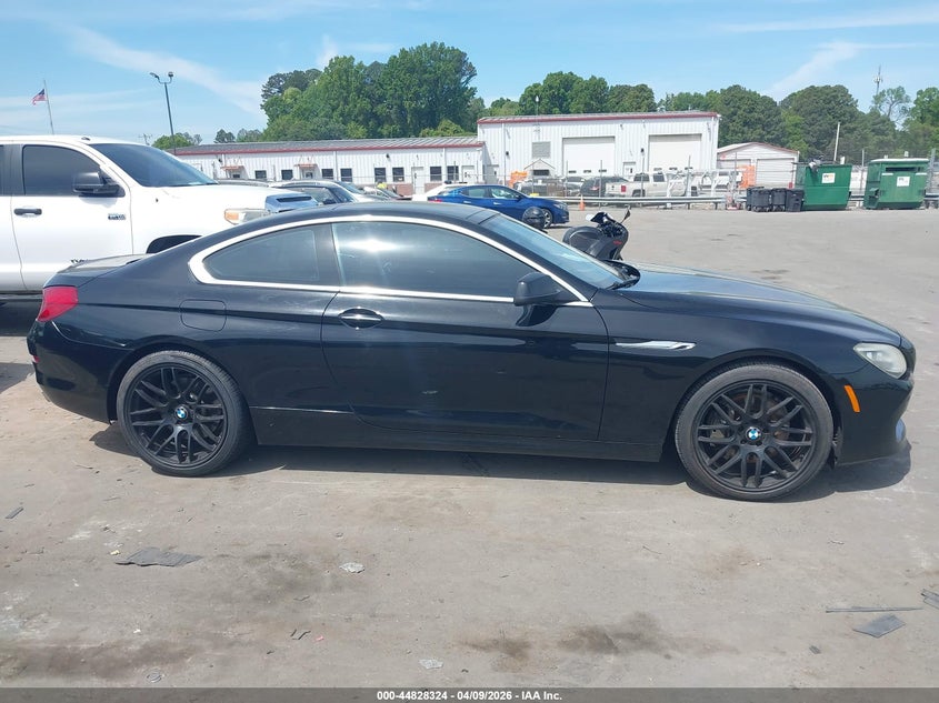 2012 BMW 650I VIN: WBALX3C5XCDV77419 Lot: 44828324