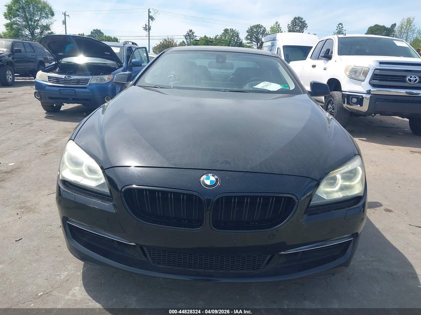 2012 BMW 650I VIN: WBALX3C5XCDV77419 Lot: 44828324