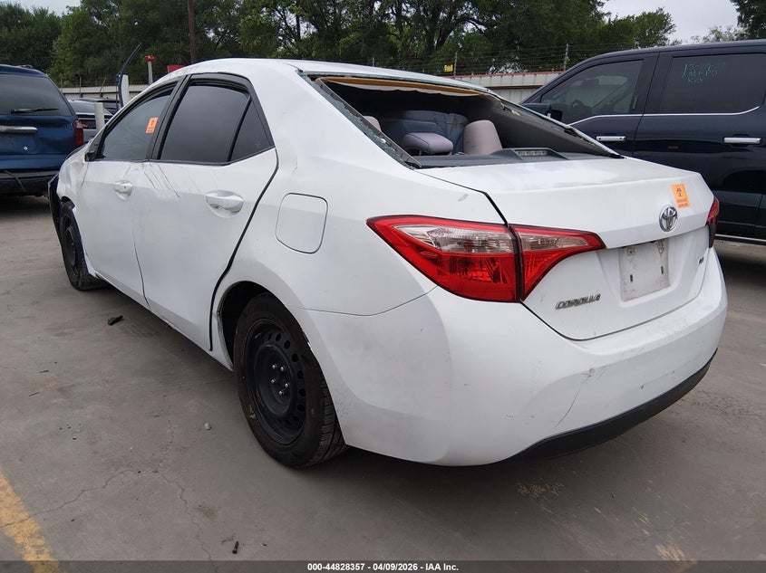 2017 Toyota Corolla 1.8 Le white Lot 111044828357 Vin 5YFBURHE1HP613361
