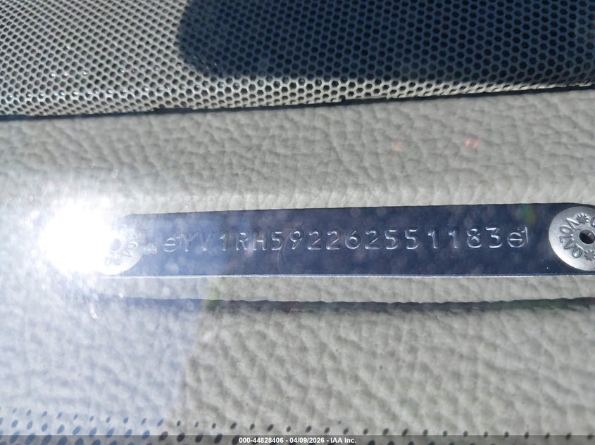 2006 Volvo S60 2.5T VIN: YV1RH592262551183 Lot: 44828406