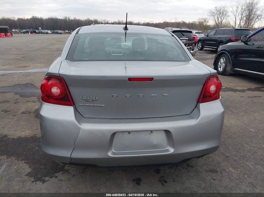 2014 Dodge Avenger Se VIN: 1C3CDZAB6EN120938 Lot: 44828423