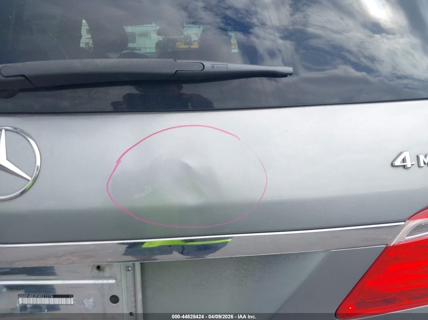 2015 Mercedes-Benz Gl 450 4Matic VIN: 4JGDF6EE2FA521176 Lot: 44828424