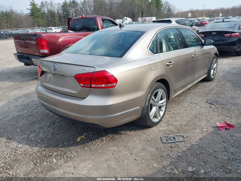 2015 Volkswagen Passat 2.0L Tdi Sel Premium