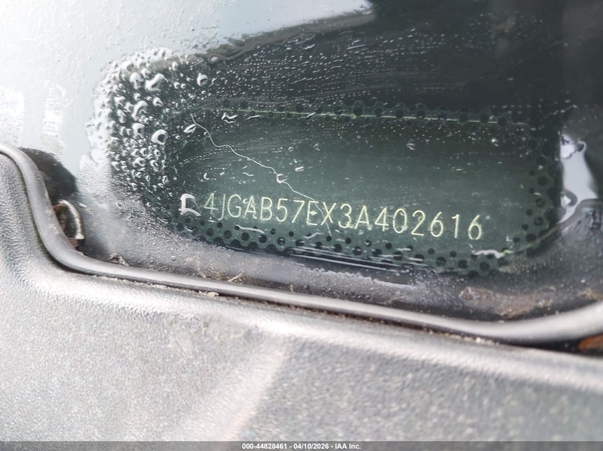 2003 Mercedes-Benz Ml 350 VIN: 4JGAB57EX3A402616 Lot: 44828461