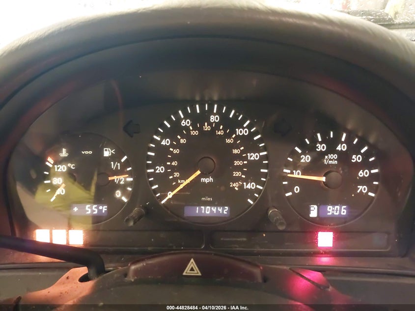 2003 Mercedes-Benz Ml 320 VIN: 4JGAB54E33A382102 Lot: 44828484