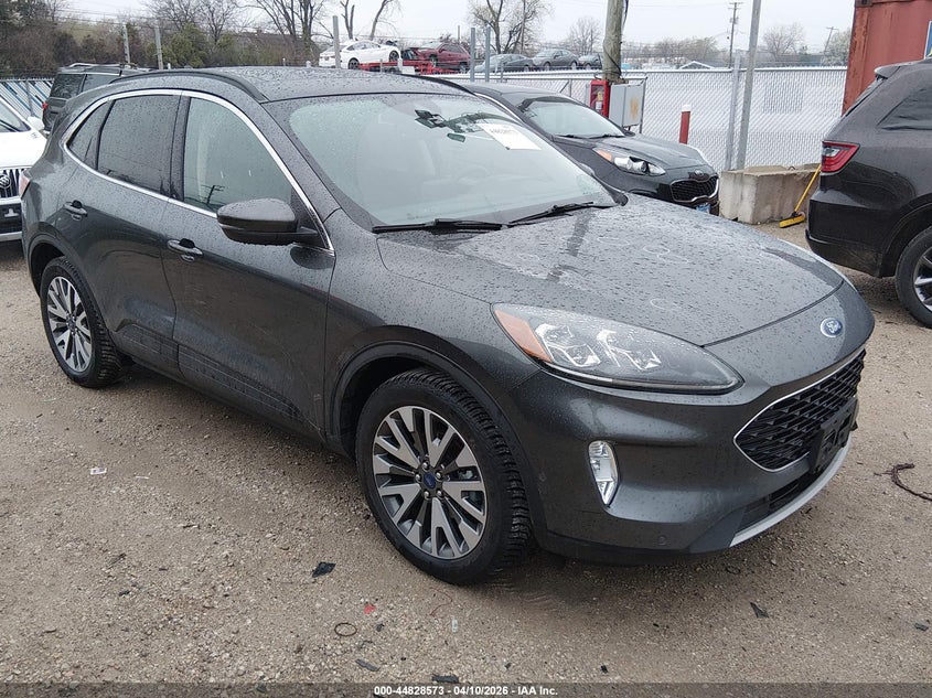 2020 Ford Escape 2.5 Titanium Hybrid grey Lot 111044828573 Vin 1FMCU9DZ9LUA49544