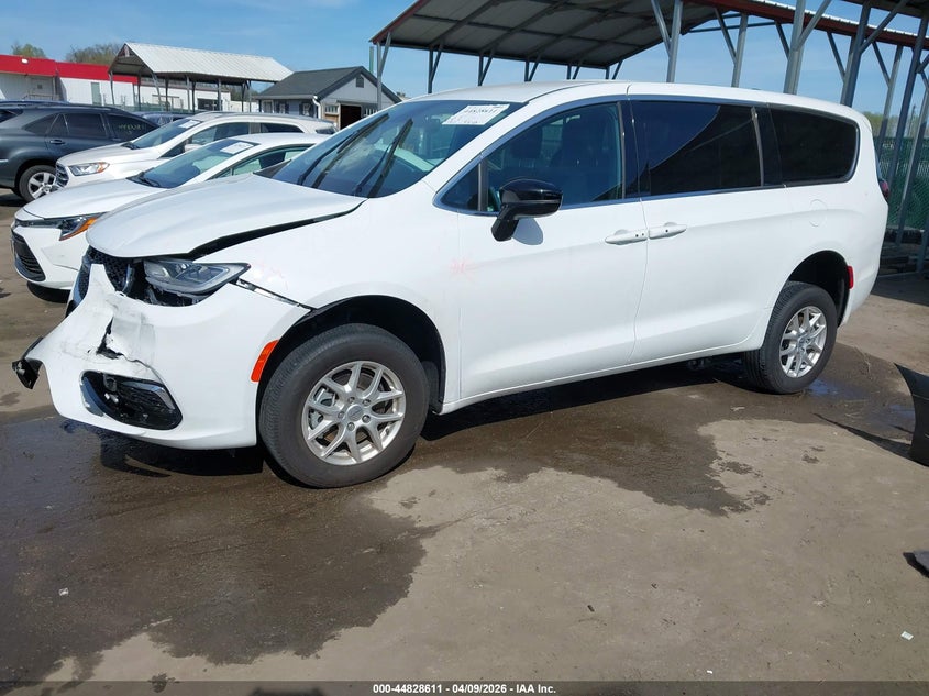 Vin: 2c4rc1fg9rr197598, lot: 45325909, chrysler pacifica touring 20242