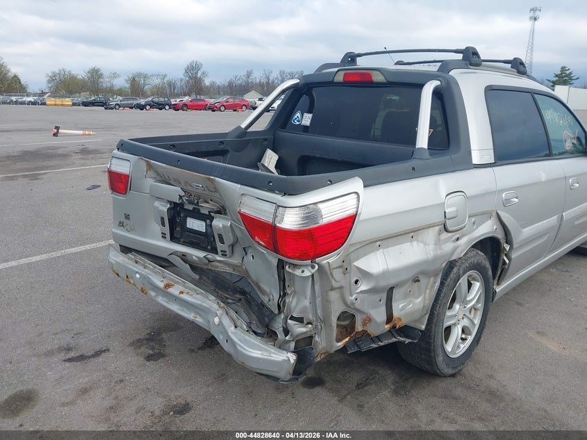2003 Subaru Baja VIN: 4S4BT61C137106492 Lot: 44828640