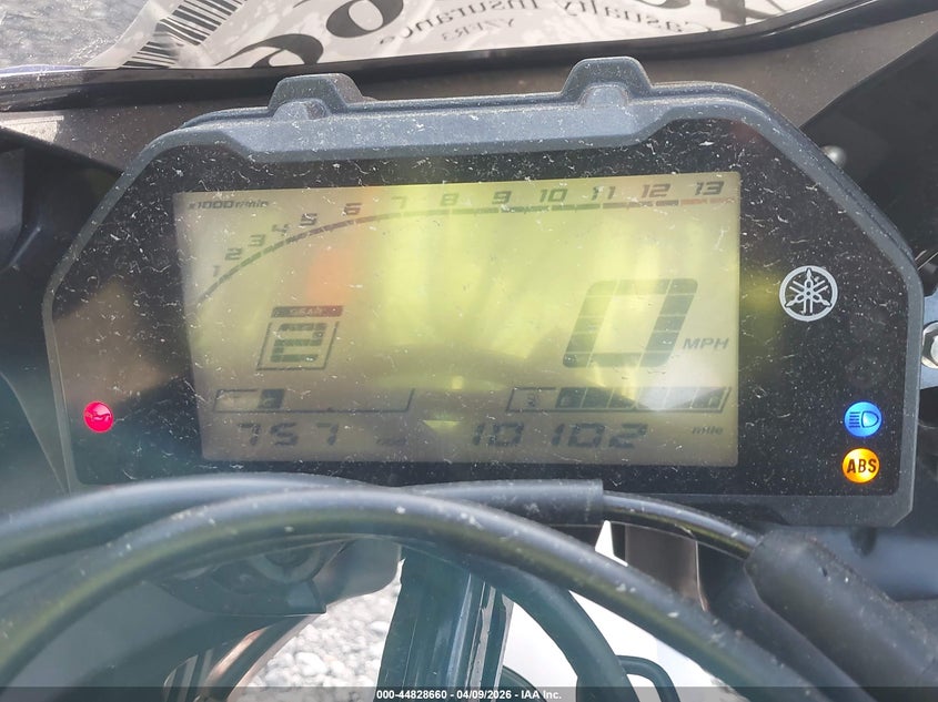 2021 Yamaha Yzfr3 A VIN: MH3RH18Y0MK005968 Lot: 44828660