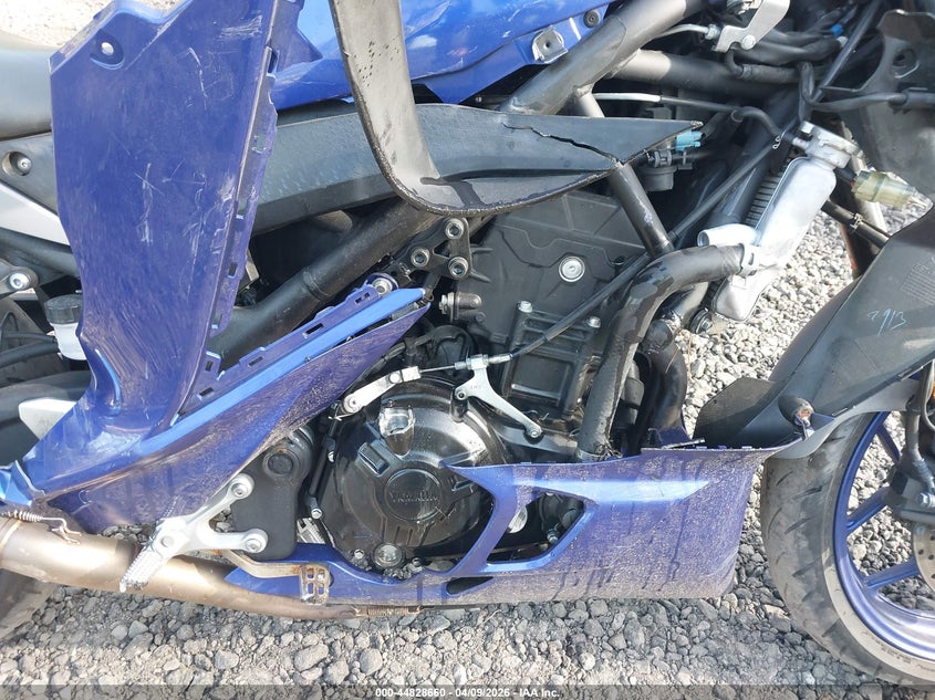 2021 Yamaha Yzfr3 A VIN: MH3RH18Y0MK005968 Lot: 44828660