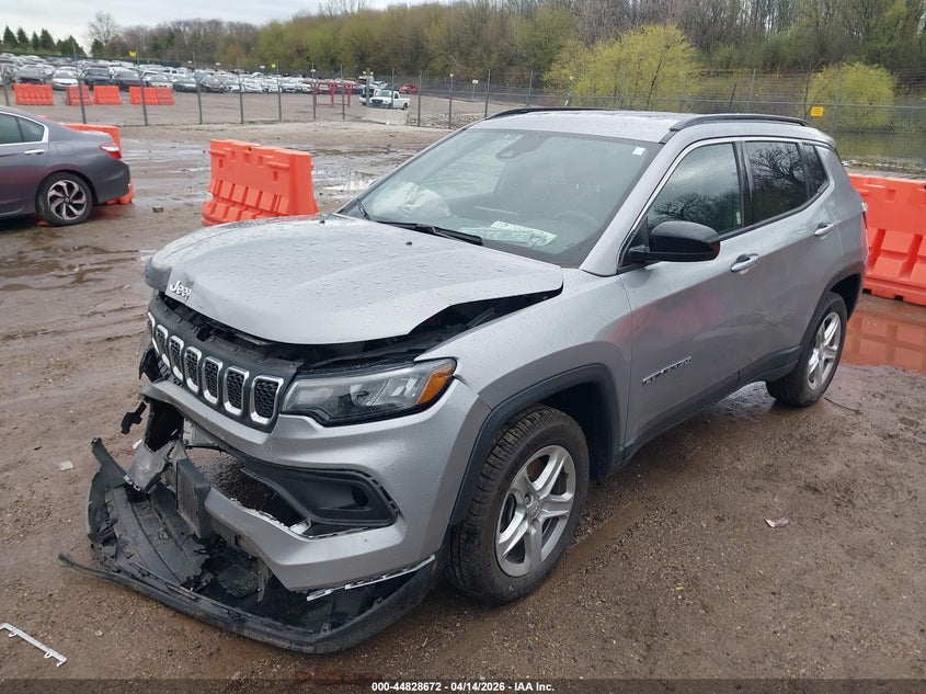 Vin: 3c4njdbn5pt513504, lot: 45325970, jeep compass latitude 4x4 20232