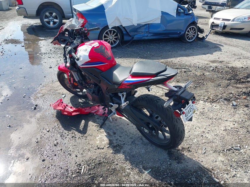 2025 HONDA CBR500 auction photo 3