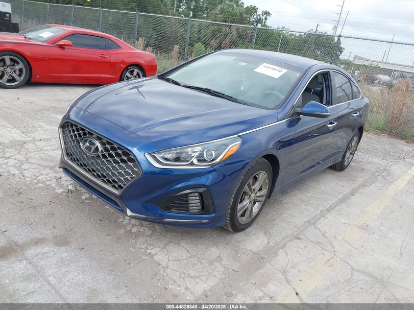 2019 Hyundai Sonata Sel 5NPE34AF0KH820222 photo 1