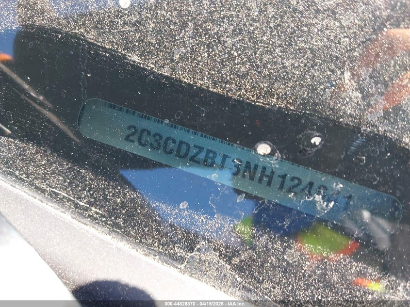 2022 Dodge Challenger R/T VIN: 2C3CDZBT3NH124641 Lot: 44828870