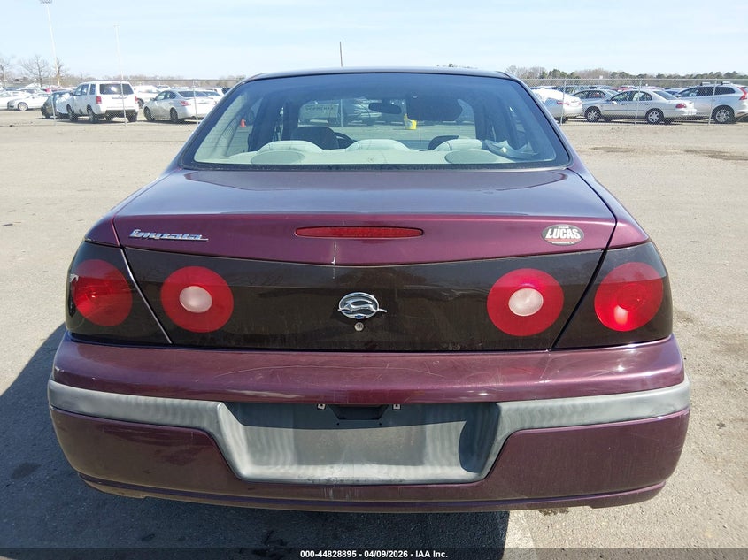 2004 Chevrolet Impala VIN: 2G1WF52E949300784 Lot: 44828895