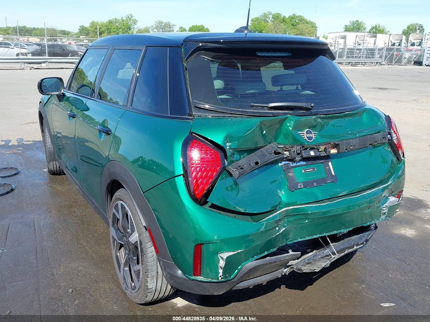 Vin: wmw53gd03s2w51661, lot: 45326233, mini hardtop cooper s 20253