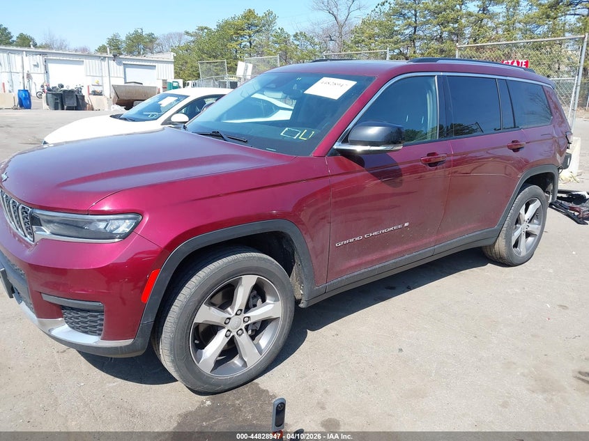 2021 JEEP GRAND CHEROKEE L auction photo 2