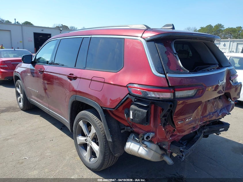 2021 JEEP GRAND CHEROKEE L auction photo 3