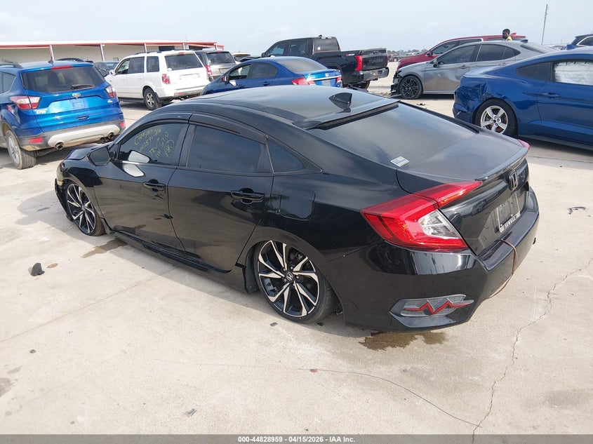 HONDA CIVIC 2016 VIN 19XFC1F3XGE216710