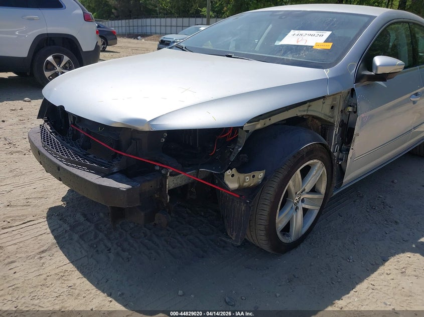 2013 Volkswagen Cc 2.0T Sport VIN: WVWBN7AN8DE517472 Lot: 44829020