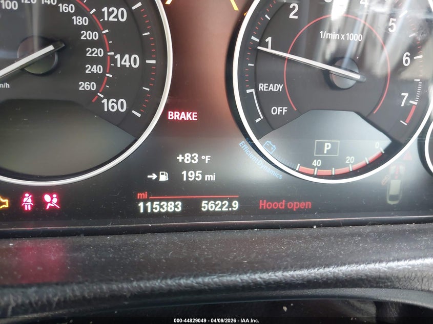 2017 BMW 430I Gran Coupe VIN: WBA4F7C36HG788426 Lot: 44829049