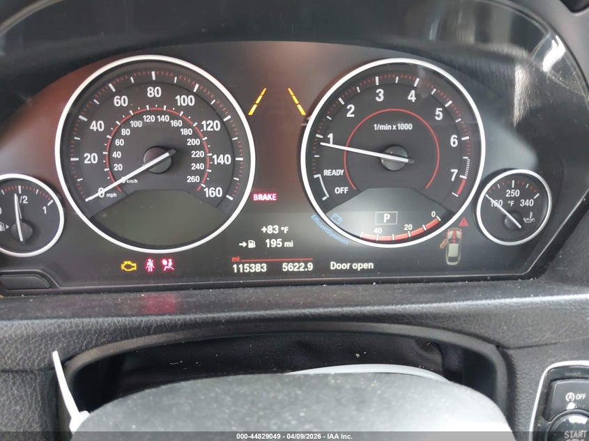 2017 BMW 430I Gran Coupe VIN: WBA4F7C36HG788426 Lot: 44829049