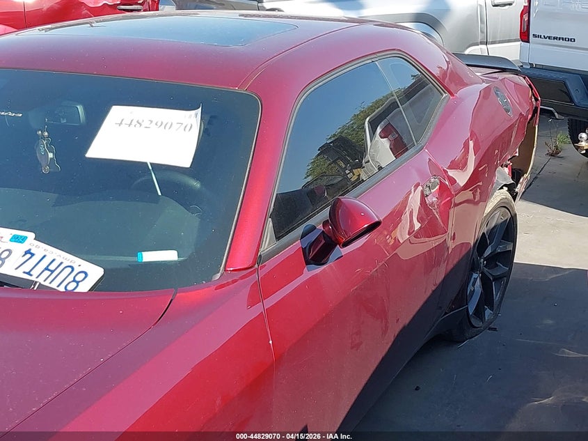 2020 Dodge Challenger 3.6 Gt brown Lot 111044829070 Vin 2C3CDZJGXLH230943