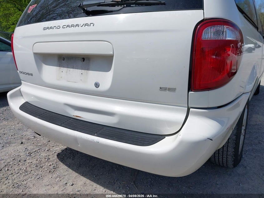 2005 Dodge Grand Caravan Se VIN: 2D4GP24R05R392654 Lot: 44829078