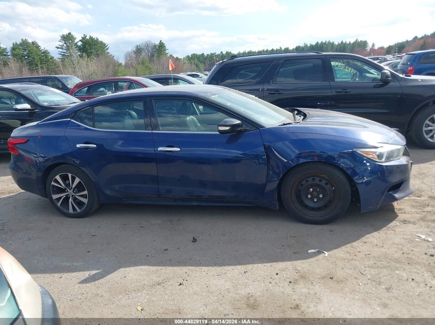 2016 Nissan Maxima 3.5 Sv VIN: 1N4AA6AP7GC401124 Lot: 44829119