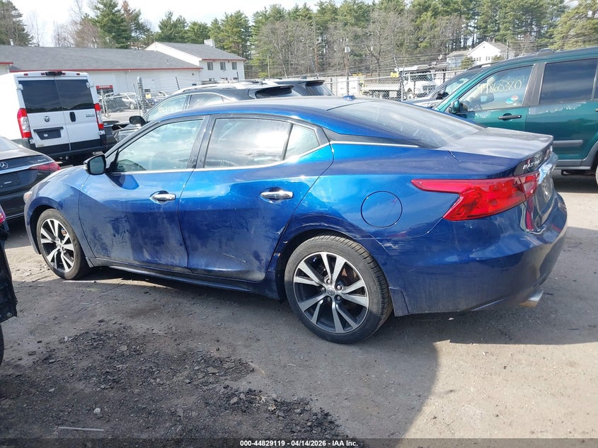 2016 Nissan Maxima 3.5 Sv VIN: 1N4AA6AP7GC401124 Lot: 44829119